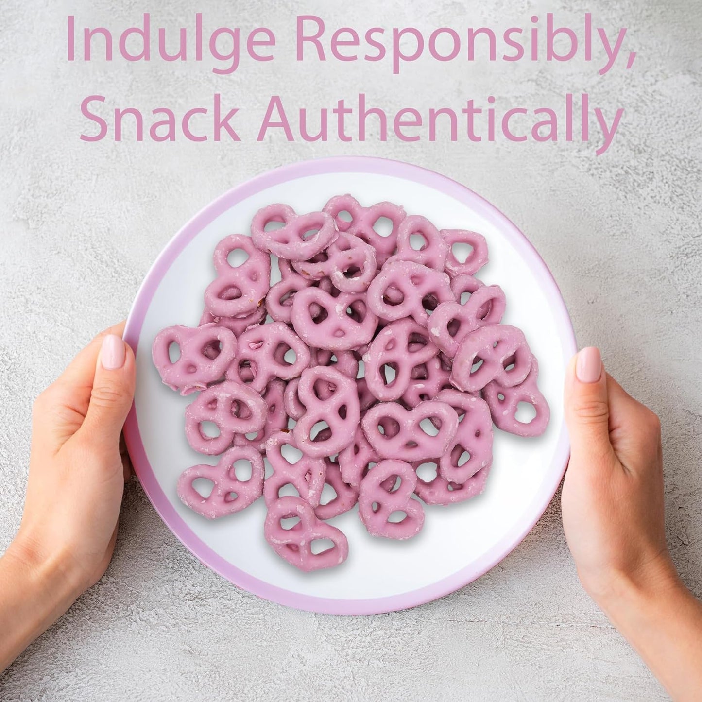 Hayden Valley Foods Raspberry Yogurt Covered Pretzels | 5 oz Bags (Pack of 3) | No Artificial Flavors, Preservatives or Colors | Pink Bulk Sweet Snacks