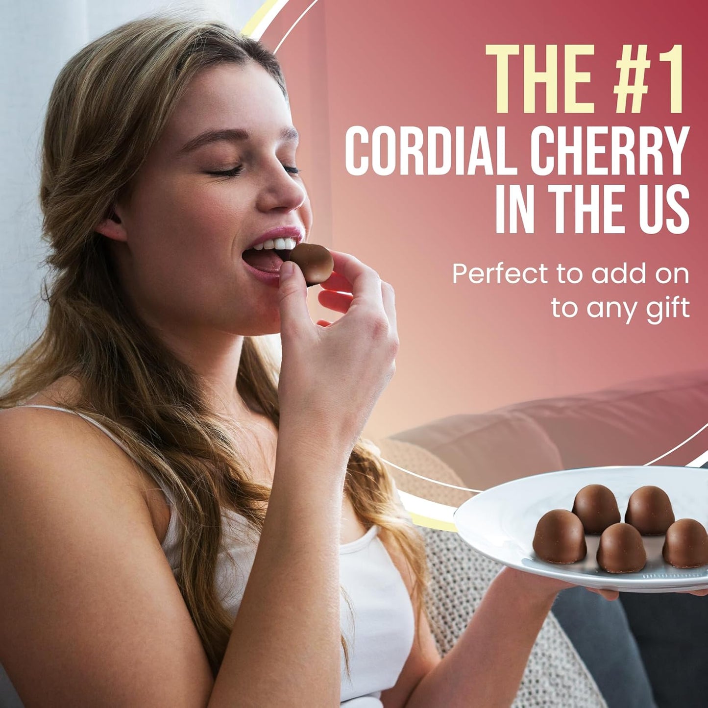 Queen Anne Milk Chocolate Covered Cordial Cherries | 3.3 oz | 5 Piece Gift Box | Whole Cherry Sweet Creamy Fruity Flavor
