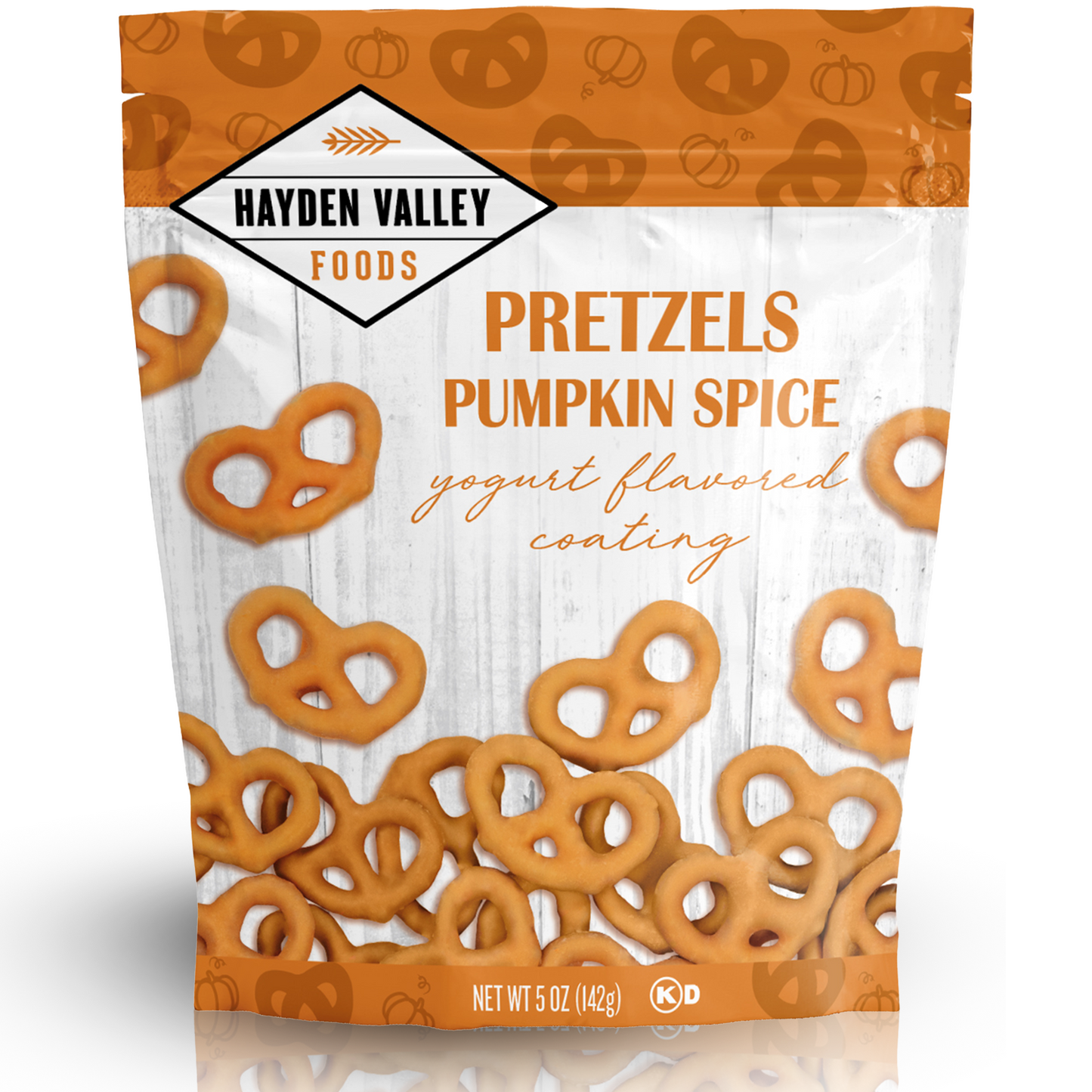 Hayden Valley Foods Yogurt Covered Pretzels - 5 oz Resealable Bags - Gourmet Flavored Pretzels