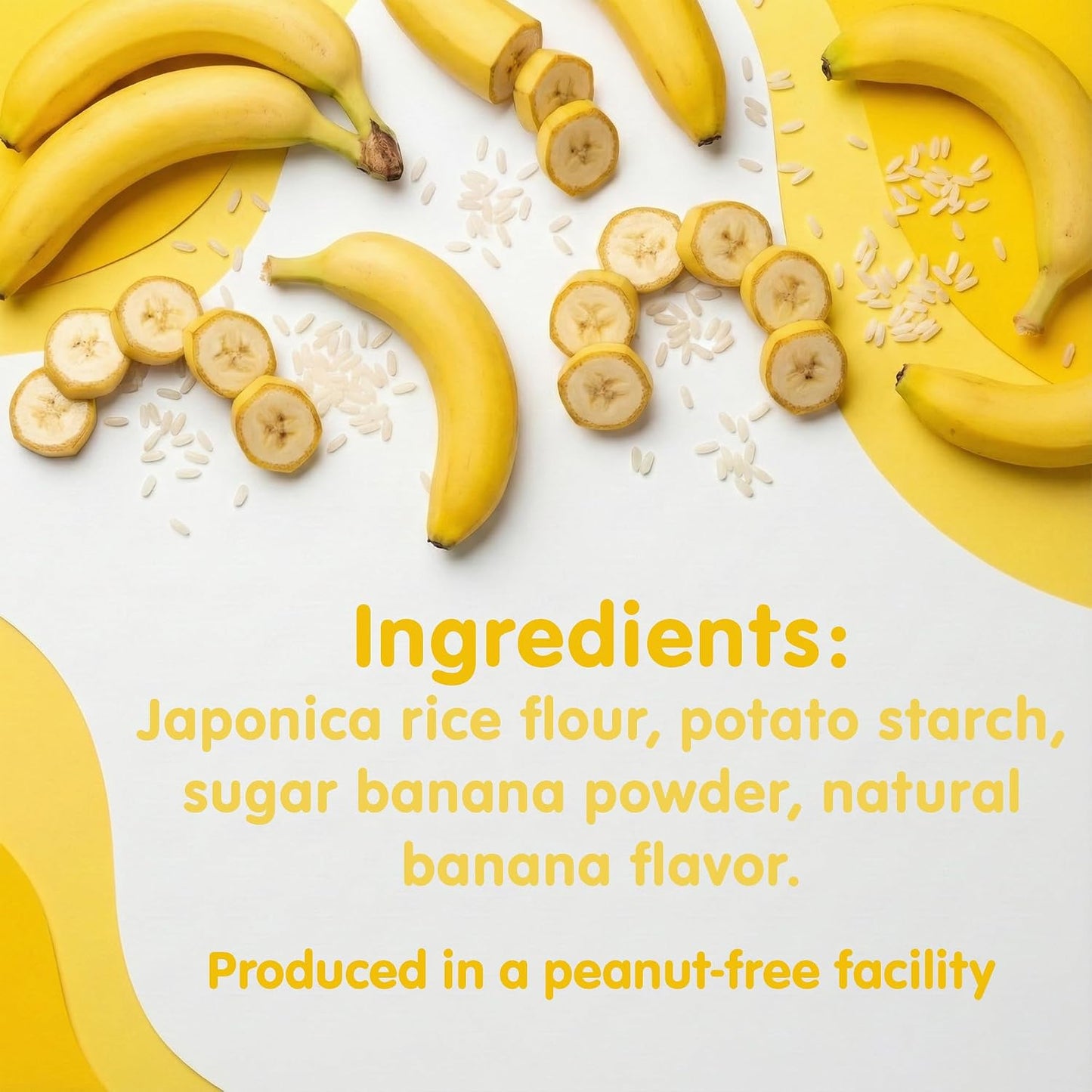 Baby Mum-Mum Gentle Banana Teething Crackers | 24 Count (Pack of 6) | Gluten Free, Allergen Free, Non-GMO