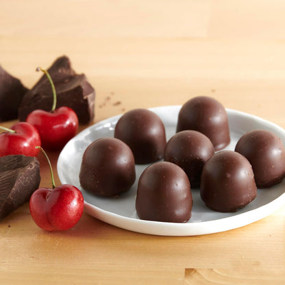Queen Anne Dark Chocolate Covered Cordial Cherries | 6.6 oz | 10 Piece Gift Box