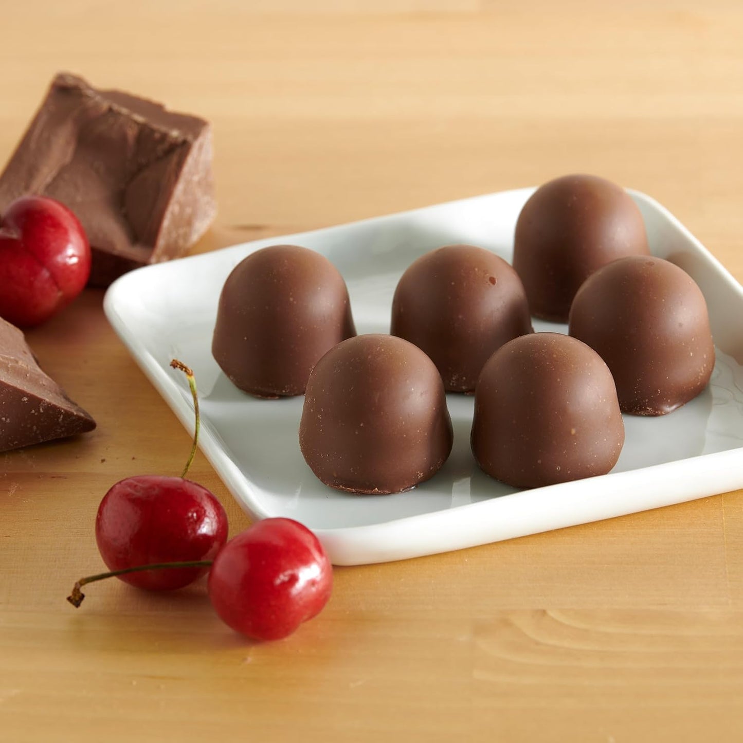 Queen Anne Milk Chocolate Covered Cordial Cherries | 6.6 oz | 10 Piece Gift Box