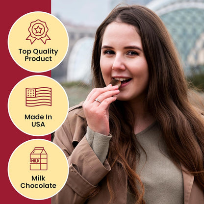 Queen Anne Milk Chocolate Covered Cordial Cherries | 6.6 oz | 10 Piece Gift Box