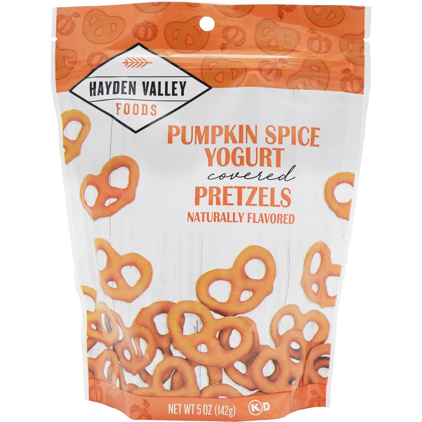 Hayden Valley Foods Yogurt Covered Pretzels - 5 oz Resealable Bags - Gourmet Flavored Pretzels